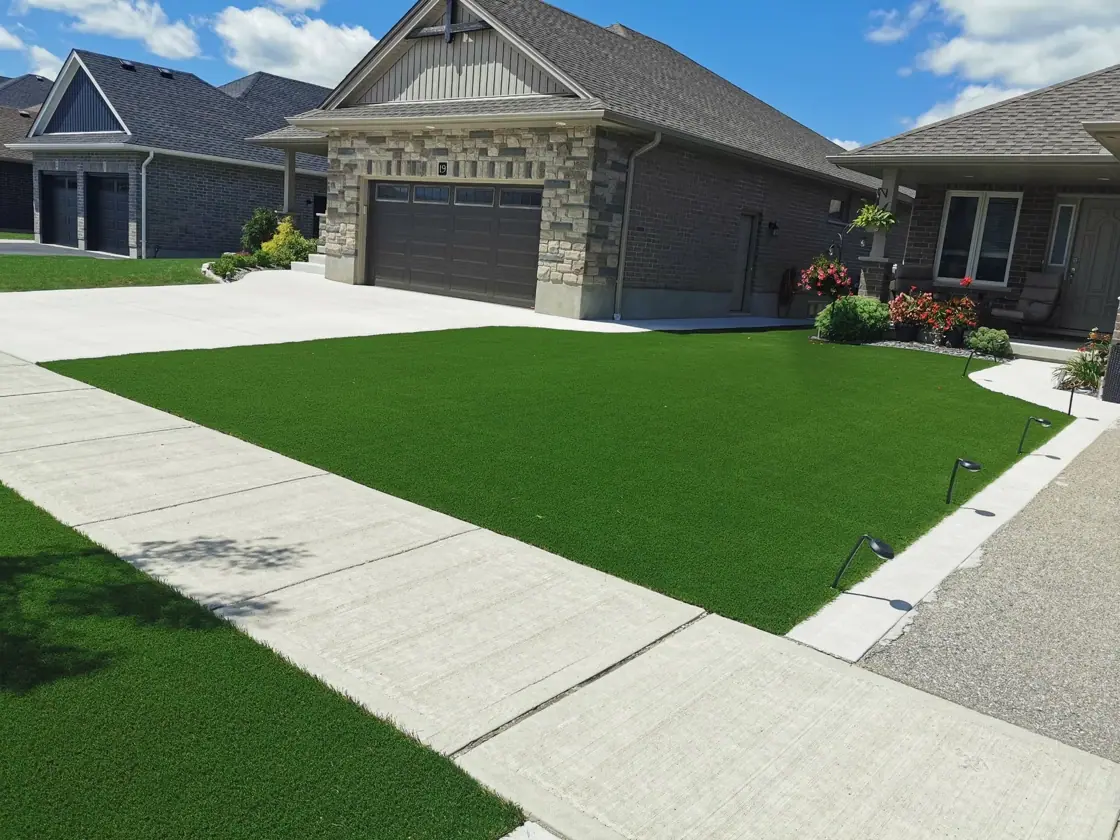Real Ontario Turf Depot synthetic turf project